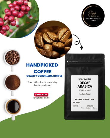 Decaf Arabica 1000 grams (Pre-order only) - Si'jop Capital Specialty Coffee