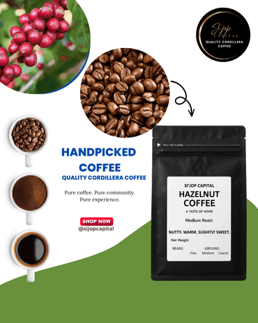 Hazelnut Coffee 1000 grams - Si'jop Capital Specialty Coffee