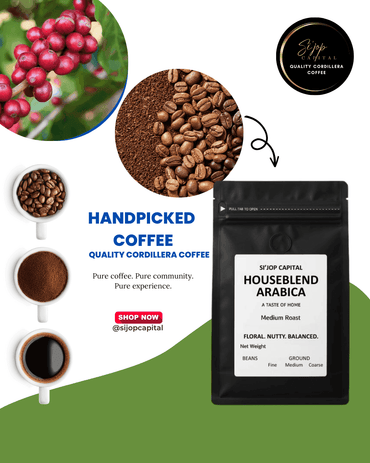 Houseblend Arabica 1000 grams - Si'jop Capital Specialty Coffee